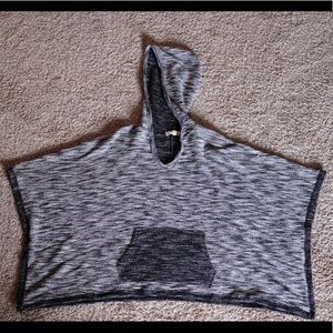 Love Stitch Poncho Sweater (One Size)